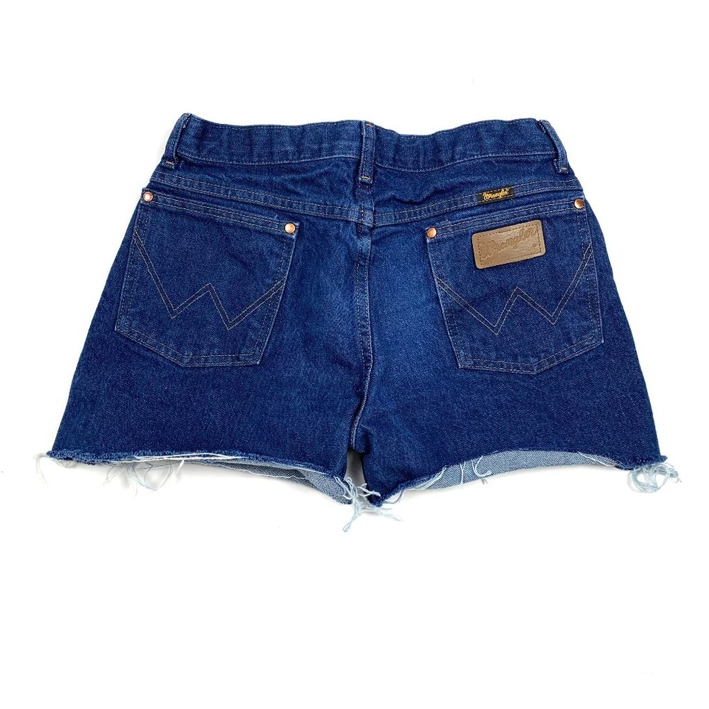 Vtg Wrangler Retro High Waist Denim Cutoff Shorts